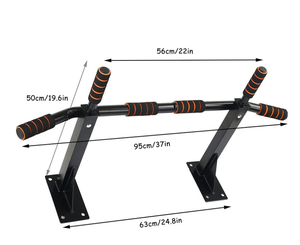 Barre Parallele Durevoli per Palestra Domestica, Attrezzatura Fitness in Acciaio da Parete, Set Sportivo per Allenamento con Barra Orizzontale - Product Image 5