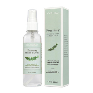 Spray per Tessuti e Ambienti al Rosmarino 4oz, Spray Aromatico Naturale Realizzato con Olio Essenziale di Rosmarino 100% Puro per una Fragranza Rilassante per la Casa - Product Image 1