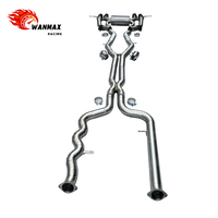 Système d'échappement Catback Valvetronic pour BMW G80 M3 G82 M4 S58 3.0T Performance, silencieux chromé avec embouts bleus