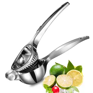 Großhandel Küchen helfer Obst Werkzeuge manuelle Hand Edelstahl Zitronen zester Zitrus presse Zitronen presse manuelle Zitrus presse