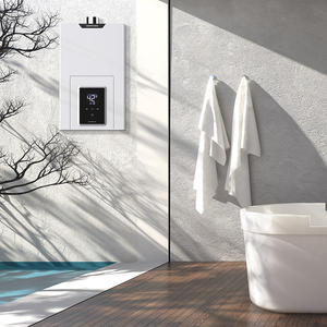 Chauffe-eau instantané au <span class=keywords><strong>gaz</strong></span> mural extérieur Combi 30KW <span class=keywords><strong>Gaz</strong></span> naturel GPL Électrique Cuivre Télécommande Stockage Ménage Camping-car Voiture - Product Image 4