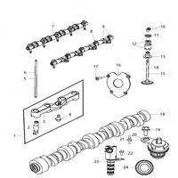 53022314AD Arbre à cames de rechange pour moteur de voiture Dodge Ram 1500 2500 3500 5.7L V8 Hemi sans MDS, pièces de rechange automobiles pour système de soupapes