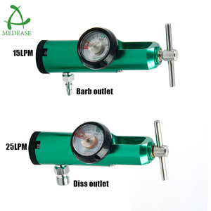 Apparecchi a Gas Regolatore di Ossigeno Medica Fare Clic Su Stile CGA870 Connessione 25LPM Riduttore Gas Ridurre La Pressione del Gas ME870-UF 2 Anni di ISO - Product Image 2