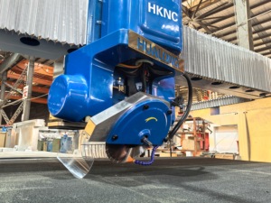 Hualong máy móc 2025 5 trục CNC đá Máy cắt HKNC-450 + Ý hệ thống điện trục chính khắc chính xác động cơ lõi - Product Image 5