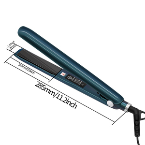 Plancha de Pelo Profesional de Titanio y Cerámica de Alta Calidad con Pantalla LED, Alimentación Eléctrica para RV - Product Image 6