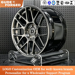 Jantes en alliage d'aluminium forgé monobloc multi-rayons 16-26 pouces 5x112 5x114.3 5x120 finition polie 8J <span class=keywords><strong>30</strong></span> pour voitures Audi - Product Image 4