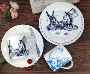 Wholesale European Classic Porcelain Plate Sets and Ceramic <b>Mugs</b> - Product Image 4