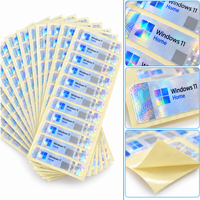 Stiker Lisensi Aktivasi Kunci Windows 11 Home untuk PC Desktop dan Laptop yang Kompatibel, Perangkat Lunak Sistem Operasi
