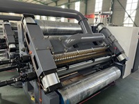 Machine de fabrication de boîtes en carton ondulé simple face E/F pour usine de production, avec moteur PLC et fonction de découpe