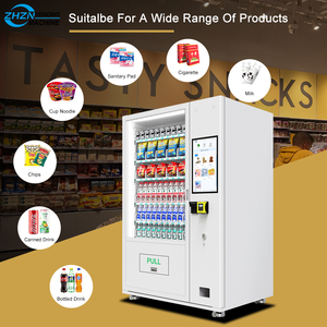 Distributeur automatique 24h/24 en acier inoxydable avec réfrigération, capacité de 600 à 800 pièces, écran tactile 22 pouces, SDK inclus. - Product Image 5