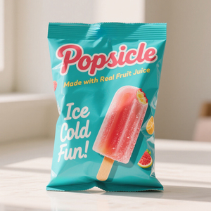 Sachet d'étanchéité arrière de tailles personnalisées d'usine pour glace à la glace et crème glacée sac d'emballage de croustilles à biscuits de qualité alimentaire en plastique PE - Product Image 6