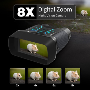 Kính nhìn đêm hồng ngoại săn bắn, màn hình lớn 4.5 inch, 4K 36MP, zoom kỹ thuật số 8x, sạc lại được, chống nước, tầm nhìn 400m - Product Image 3