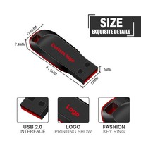 Flash disk USB 32GB 64GB, Flash Drive USB 128GB 256GB kustom USB 2.0 3.0 1TB 2TB