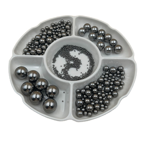 Sıcak satış 20mm 25mm 30mm 35mm karbon çelik bilyeler 16 mm karbon atış Blast çelik topları demir topları sanayi için - Product Image 2
