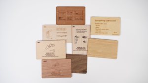 Carte de membre en bois RFID 13,56 MHz NTAG215 Carte VIP pour club de golf - Product Image 6