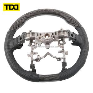 พวงมาลัยคาร์บอนไฟเบอร์แท้ TDD สำหรับ Toyota Corolla Fortuner Wish Altis Fj Land Cruiser Lc200 Lc300 Vitz - Product Image 5