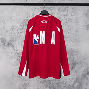 Paris High-Version <span class=keywords><strong>B</strong></span> Brand 2026 Nuova Serie Collaborativa Ricamata in Rete con Scollo <span class=keywords><strong>a</strong></span> <span class=keywords><strong>O</strong></span>, Silhouette Colorblock, Vestibilità Ampia, 280g, con Scritta - Product Image 4