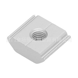 Abrazadera de Montaje Solar de Aluminio de 10 mm Anodizada para Sistema de Racks Fotovoltaicos - Product Image 4