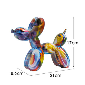 <span class=keywords><strong>Jeff</strong></span> <span class=keywords><strong>Koons</strong></span> <span class=keywords><strong>Ballon</strong></span> Chien Sculptures Statues Animaux Ballons Décor À La Maison Figurines À Collectionner Décoratif Drôle Artisanat De Noël - Product Image 3