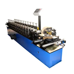 Best quality shutter door roller making machine iron rolling shutter door slat cold forming machines