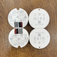 Controlador LED de Corriente Constante Redonda Eaglerise de 5-42W, Fuente de Alimentación Aislada Sin Parpadeo, Alto Factor de Potencia, Certificación CE SAA