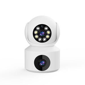 Bombilla Inteligente con Cámara de Seguridad CCTV de Doble Lente Wifi <span class=keywords><strong>V380</strong></span> <span class=keywords><strong>Pro</strong></span>, Cámara IP Inalámbrica con Visión Nocturna en Color 4K - Product Image 2