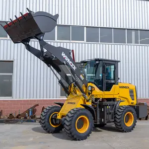 WAYMECK 2 tonnes chargeur de puissance roue avant agricole dérapage cargaison souterraine chargeur sur pneus vente