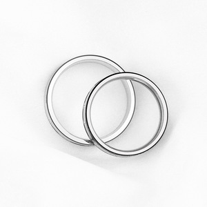 Anillos de Acero de Titanio con Números Romanos, Anillos Negros para Pareja, Joyería Unisex para Boda - Product Image 4