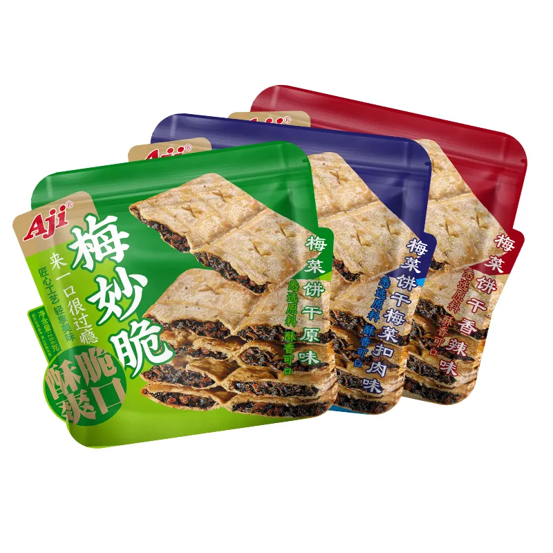 208 g Aji Mei Miao knuspige Pflaume getrocknete Gemüse Keks salzig Internet Büro Snacks Snacks exotische Snacks