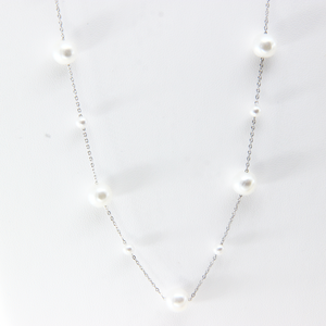 Nuevo Collar Geométrico en Forma de Y Chapado en Oro Clásico para Mujer con Colgante de Perla de Agua Dulce y <span class=keywords><strong>Cadena</strong></span> Larga, Elegante para Fiestas - Product Image 5