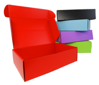 Caja de Envío Plegable en Forma de Libro, de Cartón Corrugado Reciclado, con Logotipo Personalizado Impreso, para Marcas de Comercio Electrónico