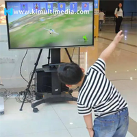 어린이를위한 비행 게임 시뮬레이터 AR 3D 몰입 형 LED 룸에서 시각적 비행 경험 VR 비행기 공기 비행 바디 모션 게임