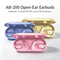 Écouteurs sans fil OWS TWS OEM/ODM BT5.3 avec crochet d'oreille, étanches IPX5 pour le sport, les trajets quotidiens et le travail