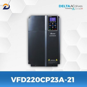 Variateur de fréquence Delta VFD-CP2000 Série VFD220CP23A-21 30HP 22.5KW 230V 3 PHASEES - Product Image 3