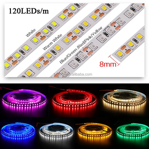 <span class=keywords><strong>12v</strong></span> tira de luz de led smd2835 5m 10m 20m, tiras de luz led 60/120leds/m, diodo de fita, branco quente, vermelho, verde, azul, rgb - Product Image 3
