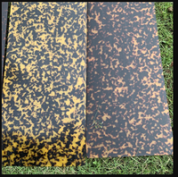 Vente en gros de feuilles celluloïd multicolore pour emballage de batterie Instrument de musique Décoration de la maison Meubles de table