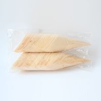 Eco-friendly Birch Cone Compostable Packaging Suitable for Deli Foods, Popcorn, and Nut Snacks