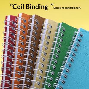 <b>A5</b> Spiral Kraft Paper Notebook Customized Logo Gift Portable Creative Notes Wholesale - Product Image 3