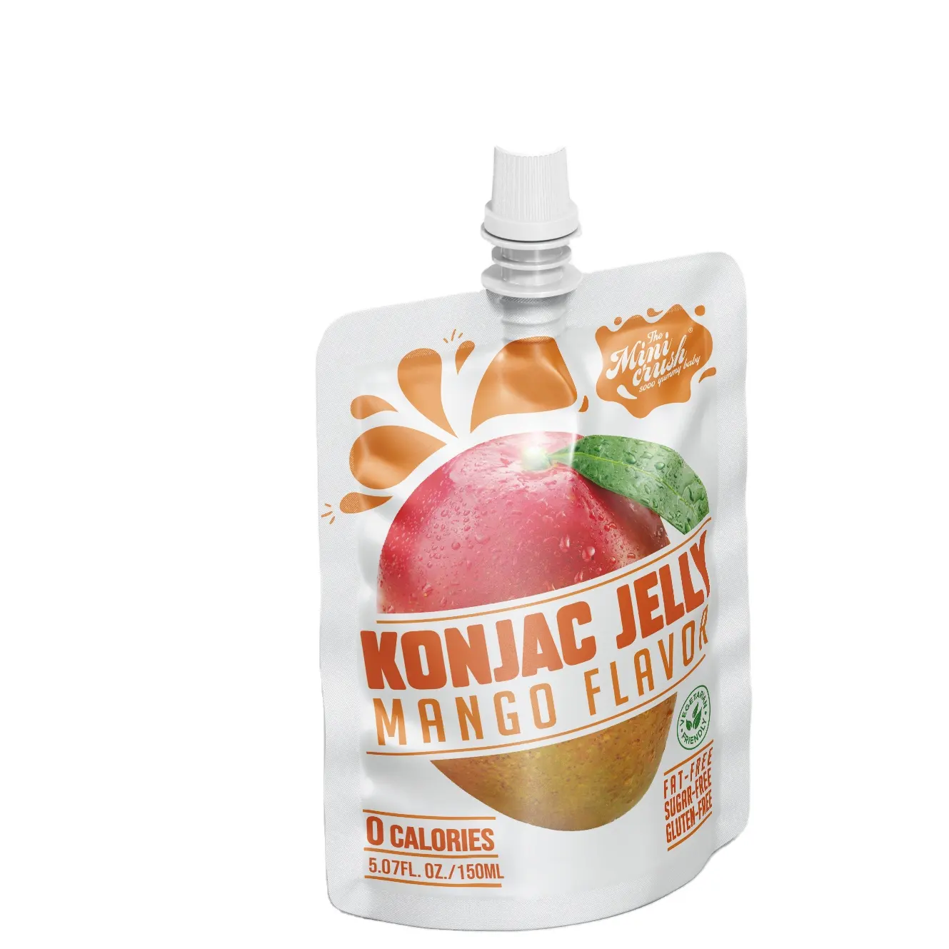 Konjac jelly drink integratore dietetico per la perdita di peso sano e naturale alimenti senza zucchero sapore di mango gelatina di konjac snack a basso contenuto calorico