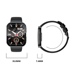 2025 nouveau 1.96 "AMOLED Smartwatch, BT appelant montre intelligente pour hommes femmes, conception ultra-mince, sport Fitness Tracker KM70 - Product Image 6