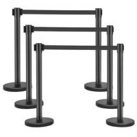 Barrière rétractable portative de trafic de ceinture pour la gestion de file d'attente d'événement pour le contrôle de foule