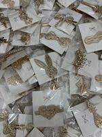 100pcs Per kg Dijual Berdasarkan Berat Aksesoris Rambut Mewah Berkualitas Tinggi Elegan Perhiasan Grosir Campuran dan Acak