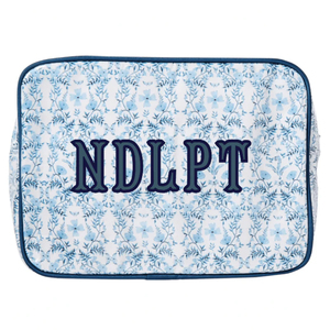 Sac cosmétique léger de poche florale de nuit de broderie pour le voyage ou le pointeur d'aiguille de compagnon de cadeau - Product Image 4