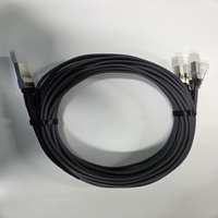 Cable de Cobre de Conexión Directa Pasiva (DAC) de 5m para Transmisión de Corto Alcance en Centros de Datos, 100G QSFP28 a 4x25G SFP28