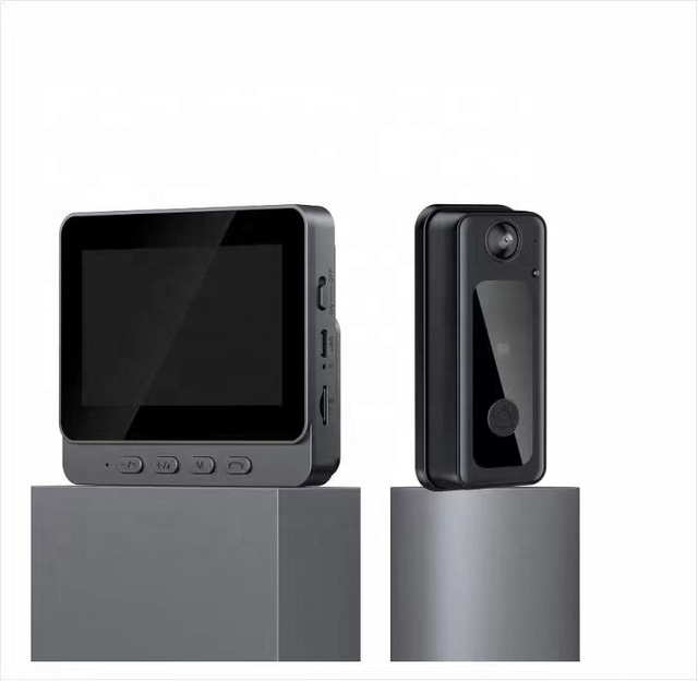 4.3 Inch Security Camera Peephole Video Doorbell with Screen Internal Remote View Wide Angle Door Phone Camera