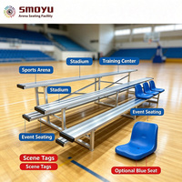 Taşınabilir Alüminyum Tribünler UV Dayanımlı Hava Koşullarına Dayanıklı Dış Mekan Kullanımı İçin Her Mevsim Toptan Tedarikçi OEM Özel Üretim Mevcut