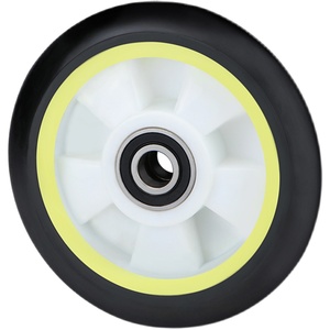 عجلات كتم صوت العربة 8 10 <span class=keywords><strong>12</strong></span> بوصة بلاستيك هندسي - Product Image 5