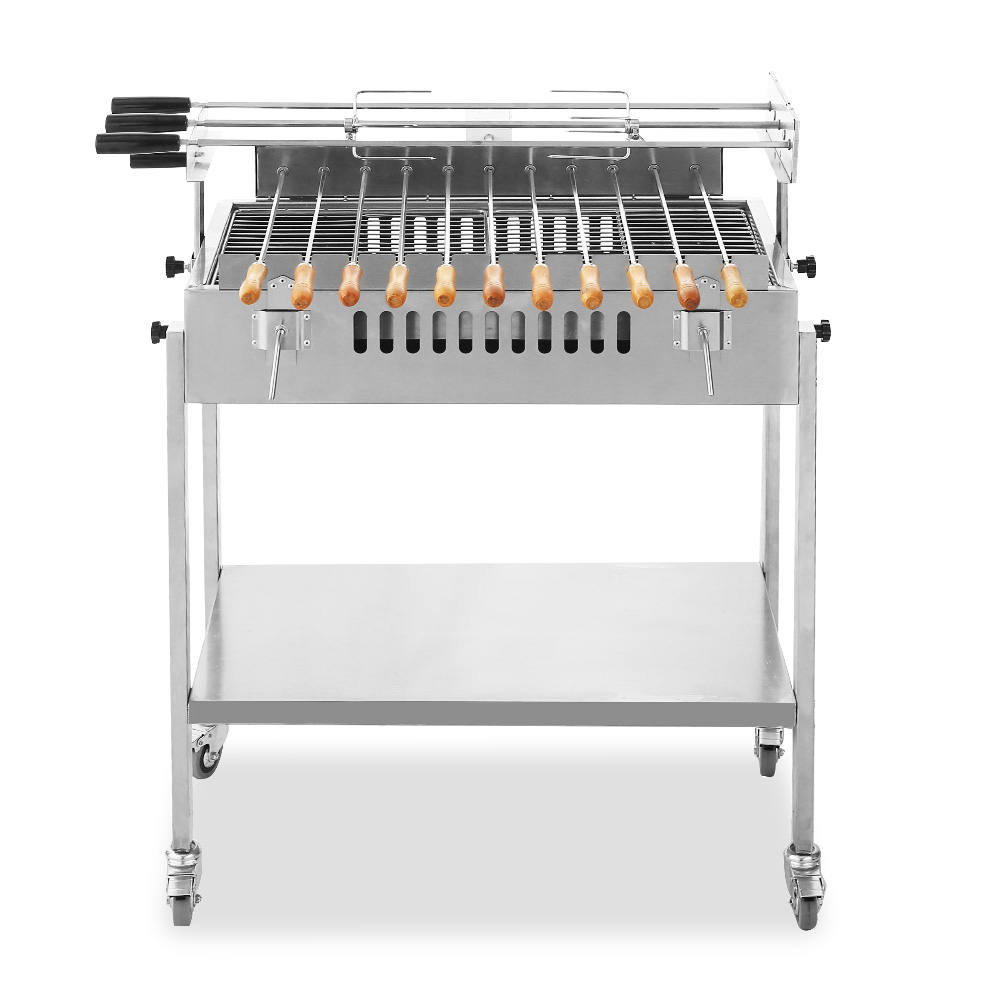 KY1813 Charcoal BBQ Grill Durable Outdoor Smoker