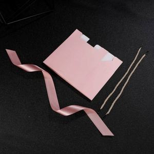 Custom Personalized Logo <b>Sliding</b> Jewelry Box Folding Paper Gift Bags with Rope Handles for Shopping - Product Image 4