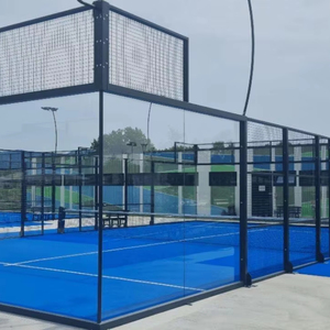 Fabricant de poteaux de tennis et de <span class=keywords><strong>padel</strong></span> en acier inoxydable réglables et durables, pour terrains de sport professionnels, avec logo et emballage personnalisés - Product Image 1